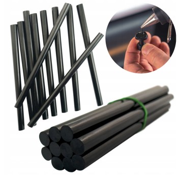 Klej PDR Zestaw specjalnych wkładów do koleju - 11mm - 200mm Czarne 10szt.