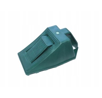 Klin pod koło plastikowy z hamulcem