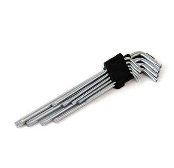 Klucze TORX długie 230mm 9 szt. TKL