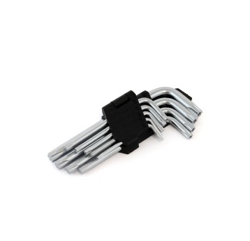 Klucze TORX krótkie 125mm 9 szt. TKS