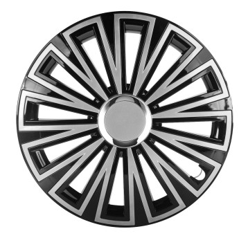Kołpak SUNSET 14" czarno-srebrny