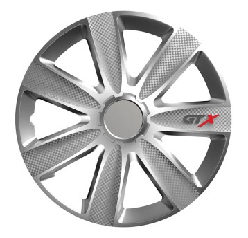 Kołpak / Wheel Cover GTX carbon "silver" 16"