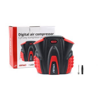 Kompresor samochodowy cyfrowy LED LCD 12V ACOMP-16