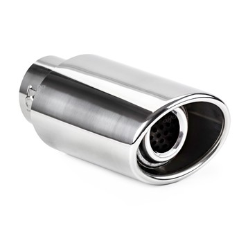 Końcówka tłumika wydechu stal nierdzewna MT 003 chrom AMIO-01303