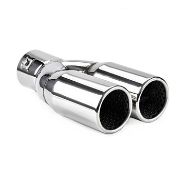 Końcówka tłumika wydechu stal nierdzewna MT 004 chrom AMIO-01304