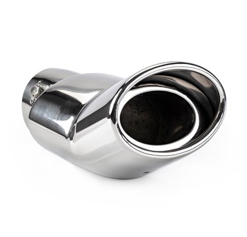 Końcówka tłumika wydechu stal nierdzewna MT 005 chrom AMIO-01305