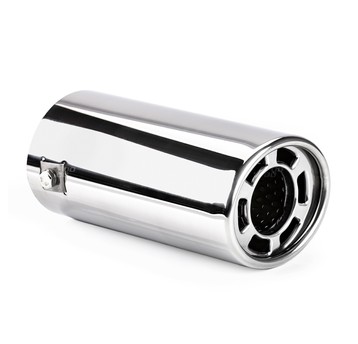 Końcówka tłumika wydechu stal nierdzewna MT 006 chrom AMIO-01306