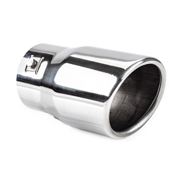 Końcówka tłumika wydechu stal nierdzewna MT 007 chrom AMIO-01307