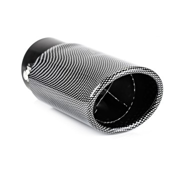 Końcówka tłumika wydechu stal nierdzewna MT 020C carbon