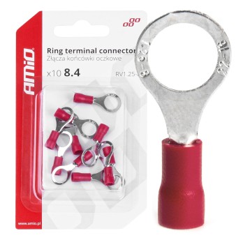 Konektory końcówki złączki oczkowe AMIO-03079