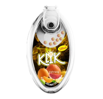 Kulki aromatyzujące KLIK cytrusy (100szt.)