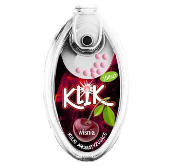 Kulki aromatyzujące KLIK wiśnia (100szt.)