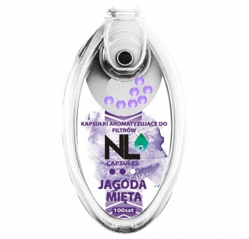 Kulki aromatyzujące NL Jagoda-Mięta (100szt.)