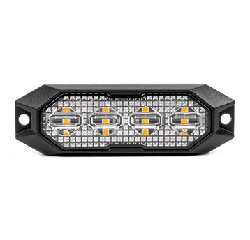 Lampa błyskowa płaska 4x3W LED R65 R10 12V 24V