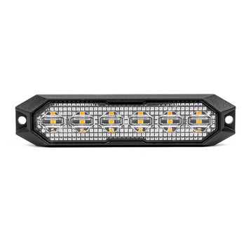 Lampa błyskowa płaska 6x3W LED R65 R10 12V 24V