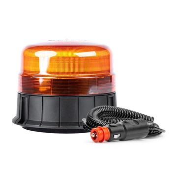 Lampa ostrzegawcza błyskowa kogut 39 LED magnes R65 R10 12V 24V WAR11M AMIO-01500