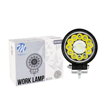 Lampa Robocza 4" 33xSMD3030 - Round 33W Combo