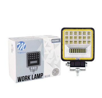 Lampa Robocza 4" 42xSMD3030 +Halo Square 42W