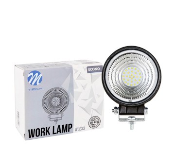 Lampa Robocza M-TECH ECONO 4" 28xSMD3030 - Round 28W 10-30V Flood