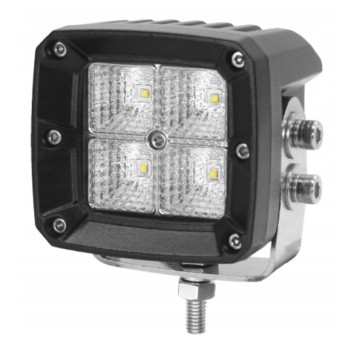 Lampa robocza - Square 4x5W LED 20W 10-32V, flood, Performance Series