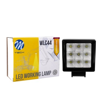 Lampa robocza - Square 9x5W CREE LED 45W 10-32V, flood, Performance Series