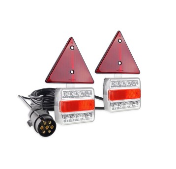 Lampy tylne do przyczepy montowane na magnes