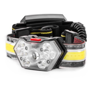 Latarka lampa czołowa LED LH04 AMIO-02826