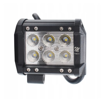 Light bar - WLO601 - bottom bracket, 18W 4",fl