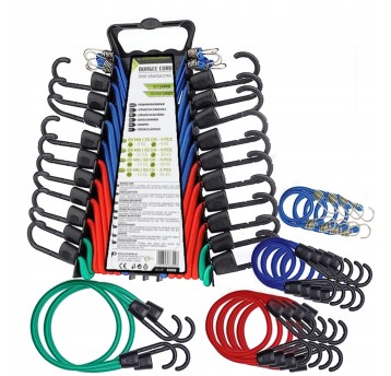 & Linki elastyczne z haczykami, zest. 14 el.