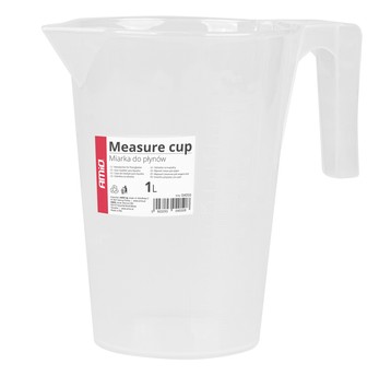 Miarka uniwersalna do płynów cieczy wody 1000 ml AMIO-04050