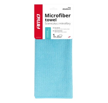 Mikrofibra do mycia czyszczenia szyb i wnętrza samochodu 40x60 cm 350 g