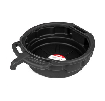 Miska z lejkiem do zlewania oleju spuszczania płynów cieczy zlewarka 10L 50cm AMIO-04052