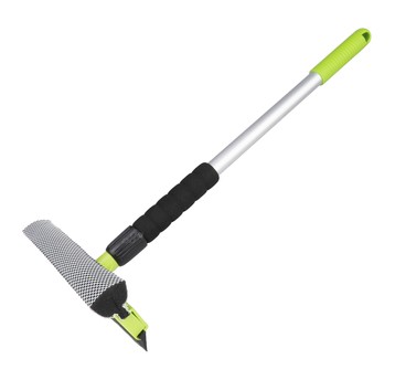 Myjka do szyb okien luster + ściągaczka do wody teleskopowa aluminiowa 55/80 cm AMIO-03856