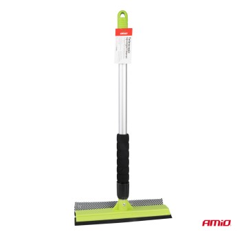 Myjka do szyb okien luster + ściągaczka do wody teleskopowa aluminiowa 55/80 cm