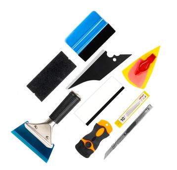 NARZĘDZIA DO APLIKACJI FOLII SAMOCHODOWYCH 11PCS