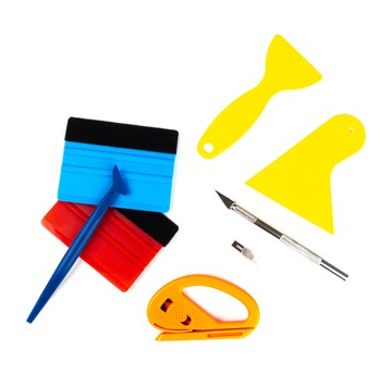 NARZĘDZIA DO APLIKACJI FOLII SAMOCHODOWYCH 8PCS