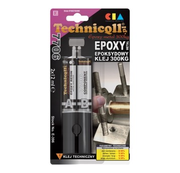 NM Klej metalowy epoksydowy 300kg 2x12ml