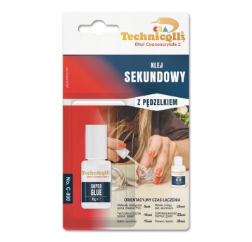 NM Klej sekundowy 8g z pędzelkiem