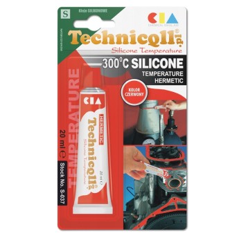 NM Silikon wysokotemperaturowy 20ml czerwony