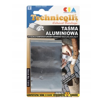 NM Taśma aluminiowa - bandaż do tłumików 120cm