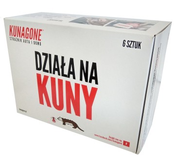 Odstraszasz kun KUNAGONE – opakowanie zawierające 6 sztuk produktu
