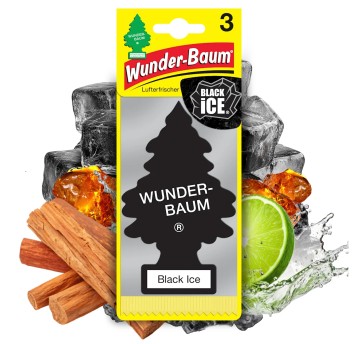 Odświeżacz Wunder Baum - Black Ice