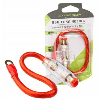 Oprawa bezpiecznika szkl. AGU do 60A z prz.30cm