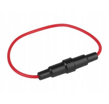 Oprawa bezpiecznika szklanego 20mm z przewodem