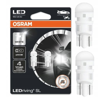 OSRAM LEDriving® 2825DWP-02B 0,8W12V W2.1x9.5d W5W