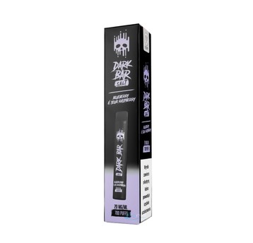 PAP. JEDN. DARK BAR Blueberry&Sour Raspberry 700+