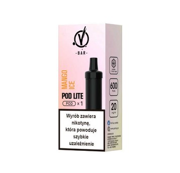 PAP KARTRIDŻ VBAR LITE 20MG.(Mango Ice)
