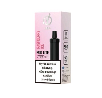 PAP KARTRIDŻ VBAR LITE 20MG.(Raspberry Ice)