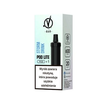 PAP KARTRIDŻ VBAR LITE 20MG.(Storm/Energy Drink)