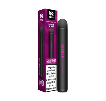 Papieros 2ml N ONE Z AROMATEM BERRY BLAST 20 mg/ml